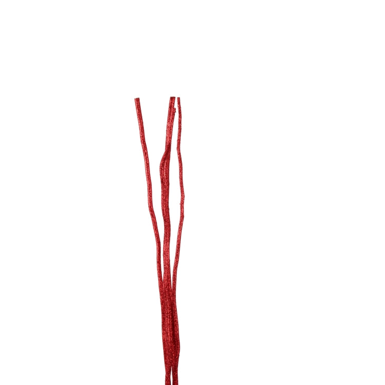 mitsui stick - 3-4 stem - red glitter