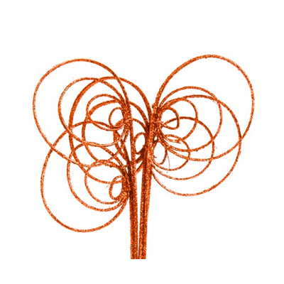 cane circles - copper glitter - bulk - 300/case