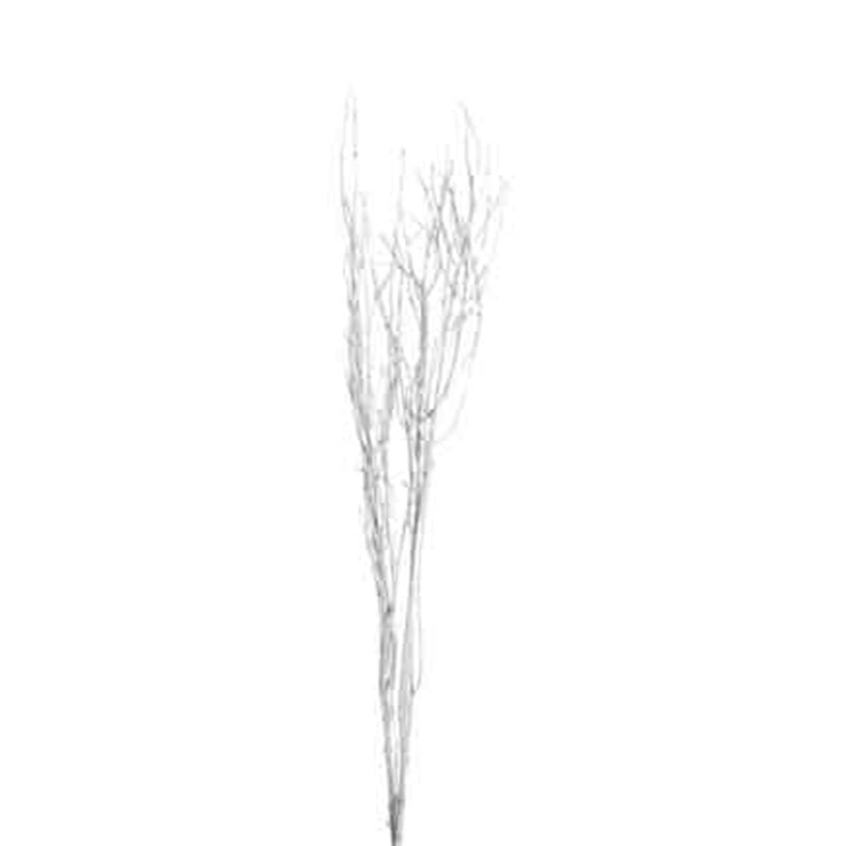 jay branches - white glitter - bulk - 200/case