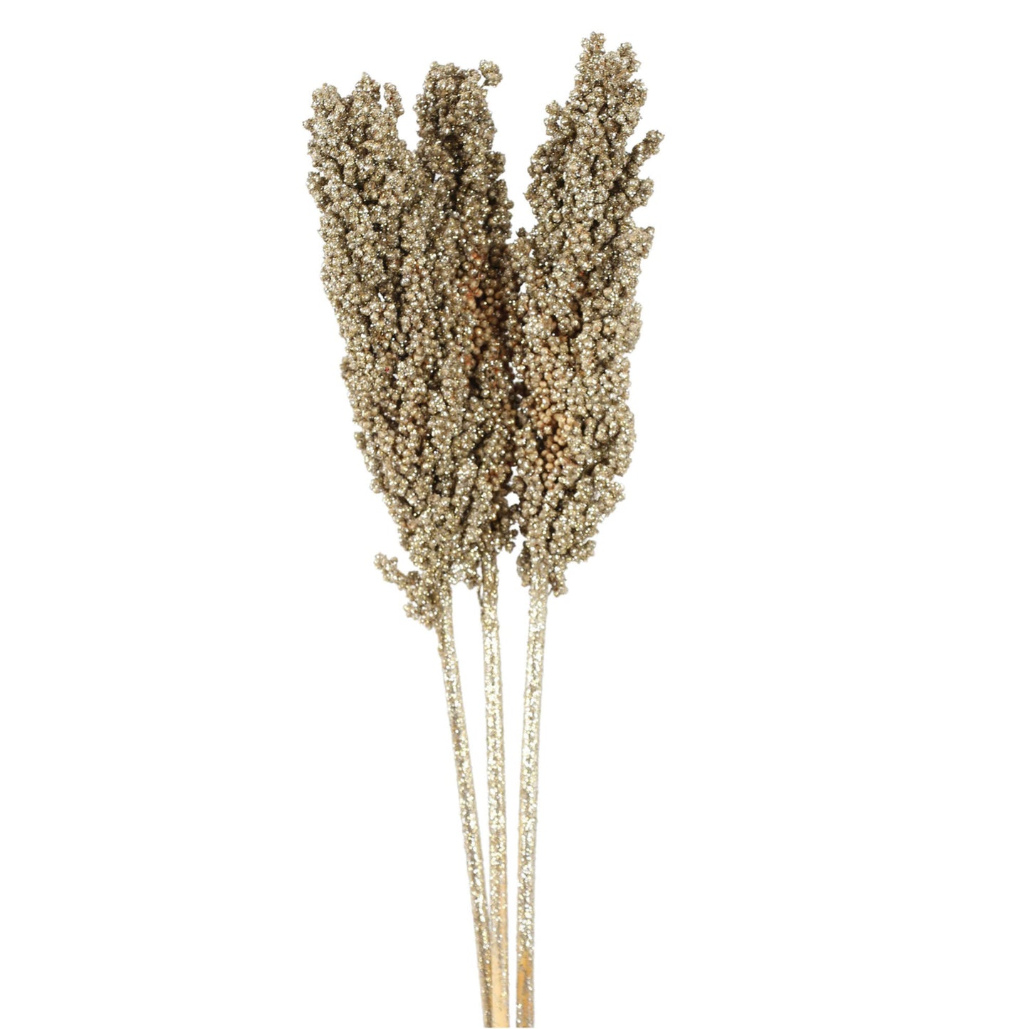 milo - 3-4 stem - champagne glitter