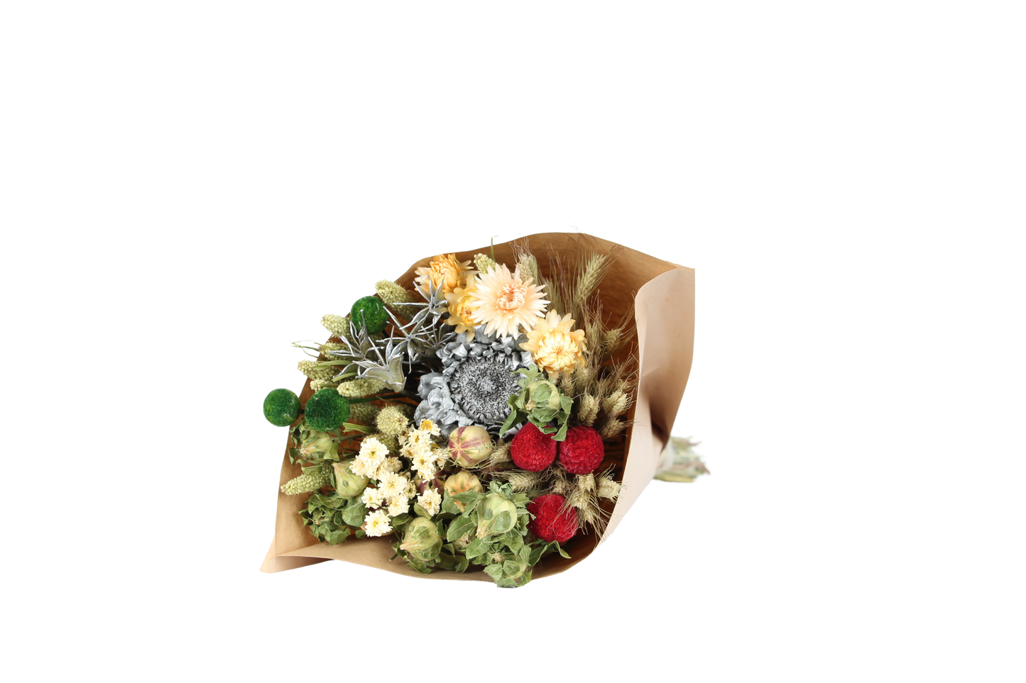 sterling sunflower - medium round