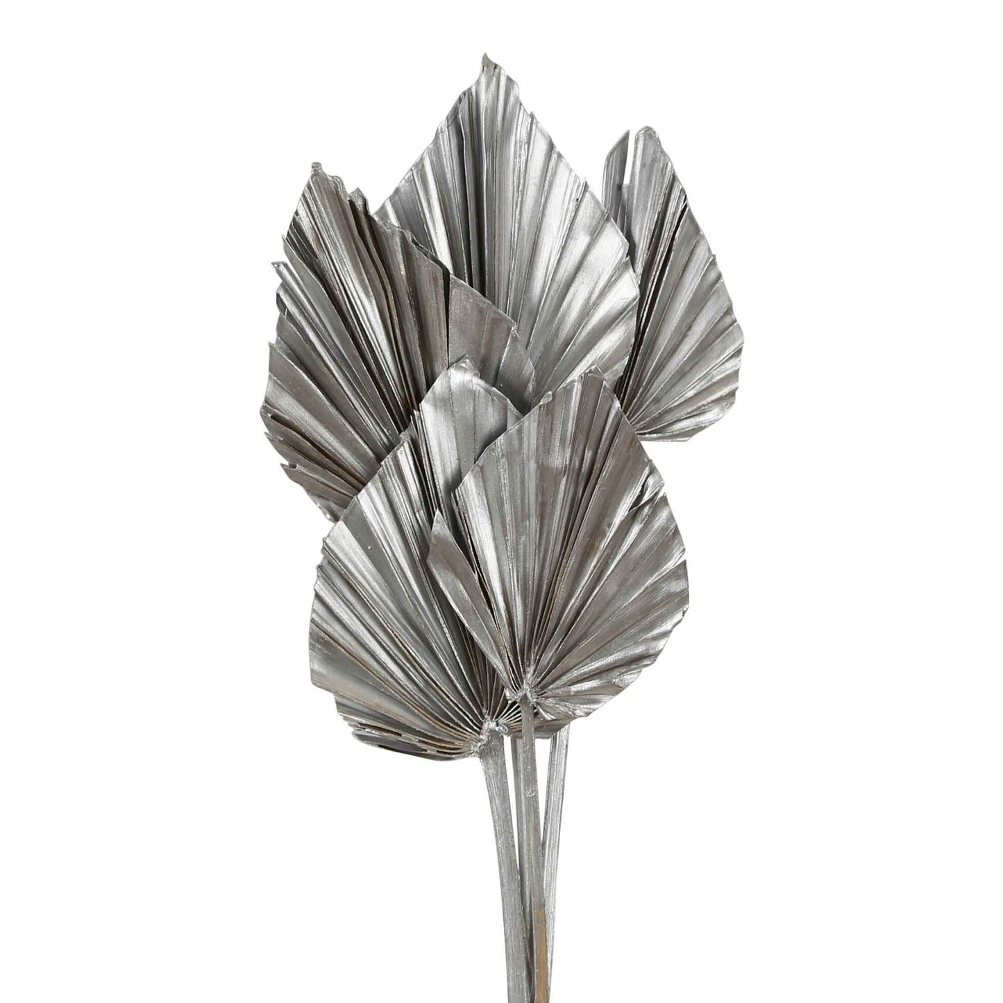 palm spear - silver metallic - 5 stem