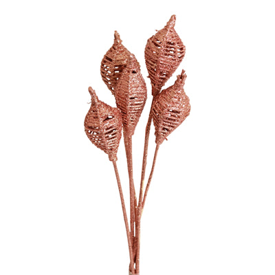 lantern - copper glitter - bulk - 125/case