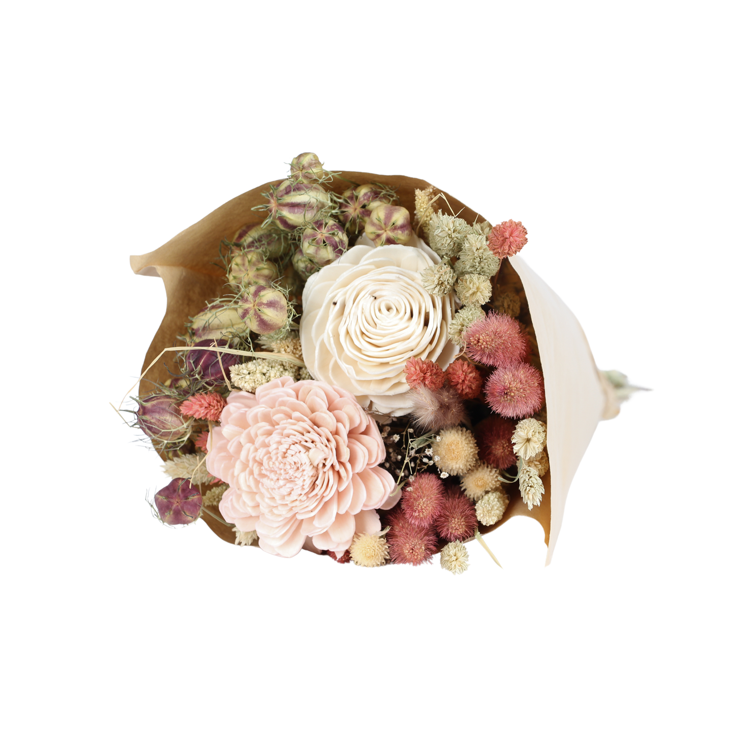 whimsy rose - medium round