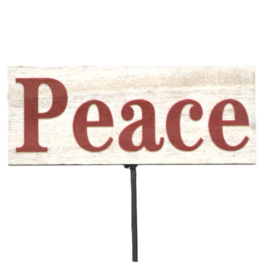 peace - white - large