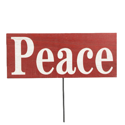 peace - red - small