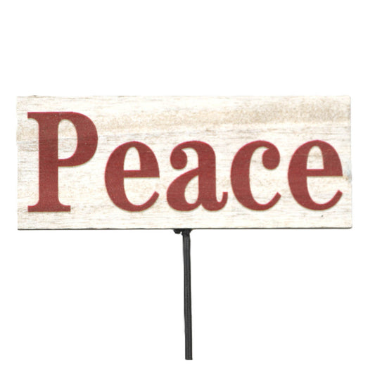 peace - white - small