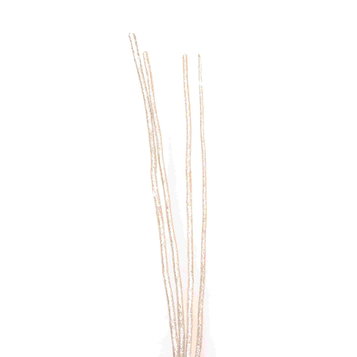 mitsui stick - 3-4 stem - silver glitter