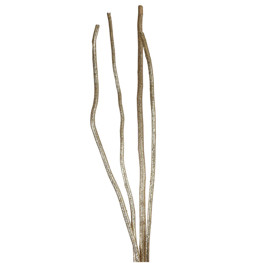 mitsui stick - 3-4 stem - champagne glitter