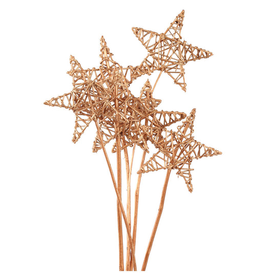 lata star 15 cm - copper metallic - bulk - 100/case