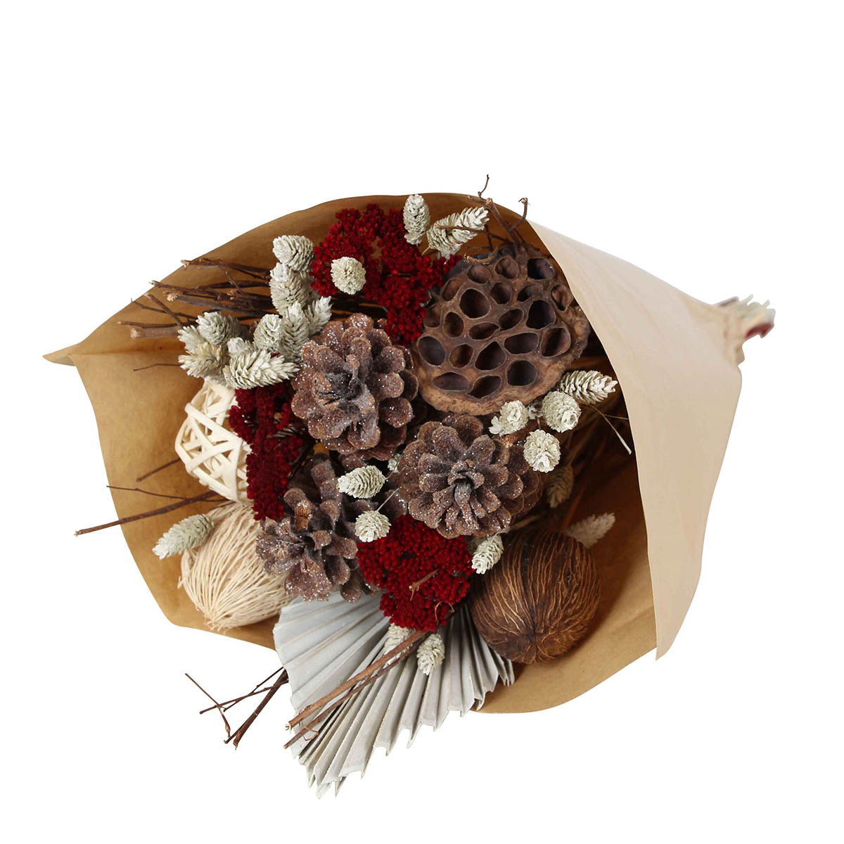 christmas natural - large round