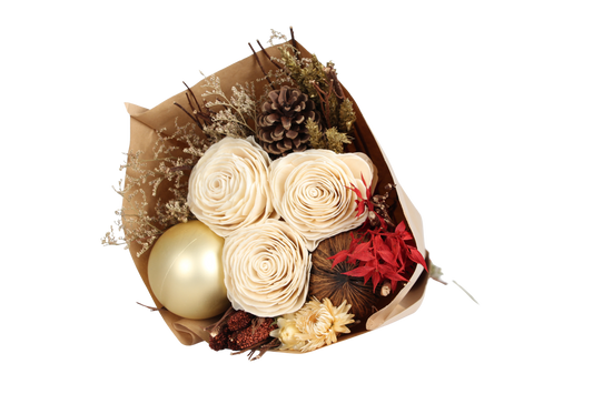 warm wishes - large round