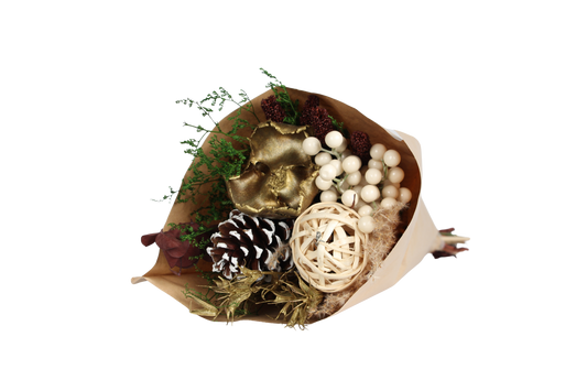 holiday spirit - medium round