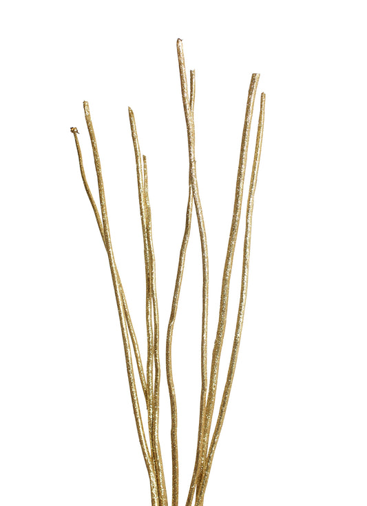 mitsui stick - 8 stem - gold glitter