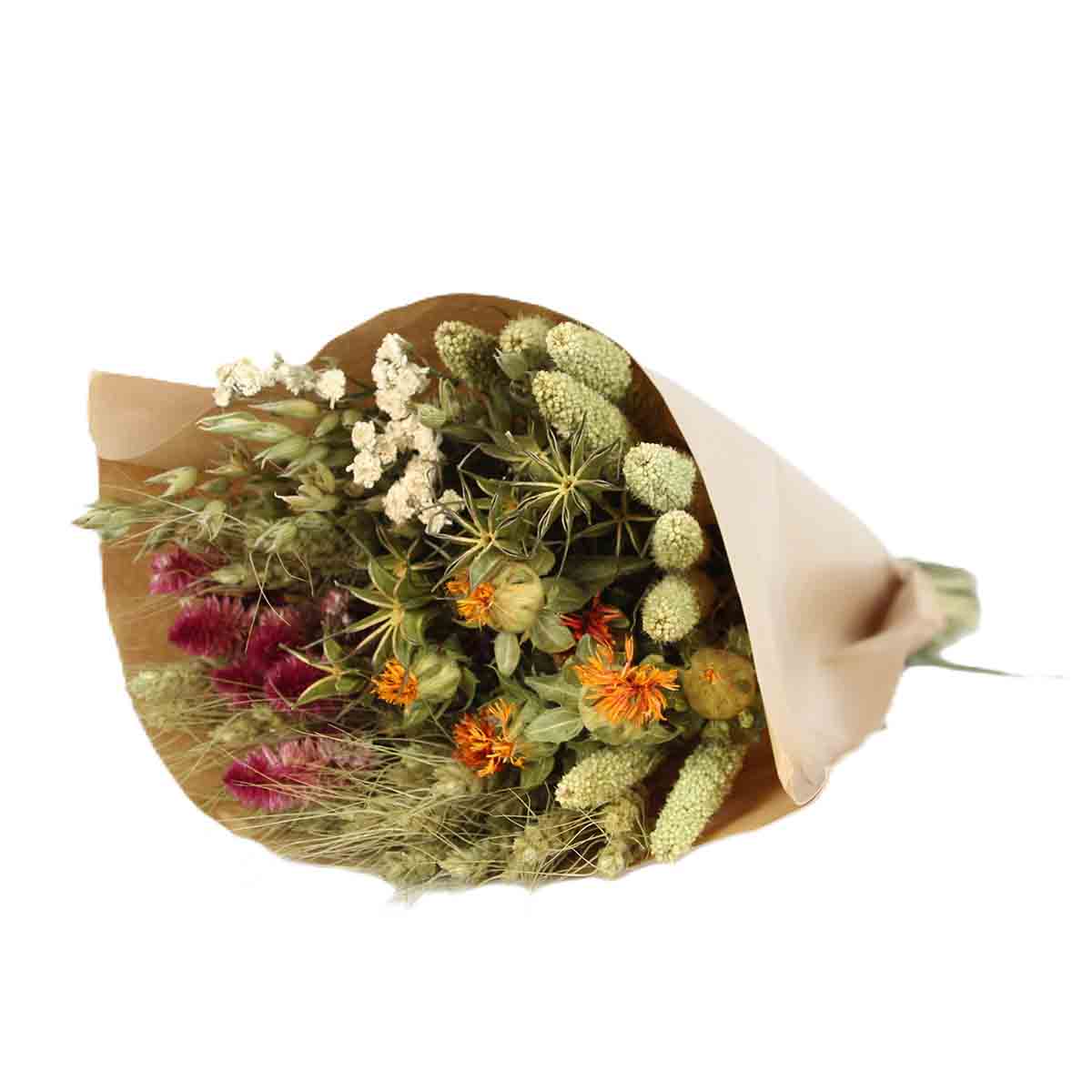 farm bunch - nigella and orange carthemus