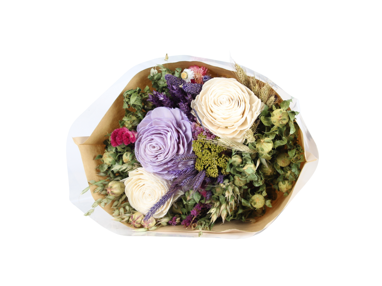 purple rose - premium round