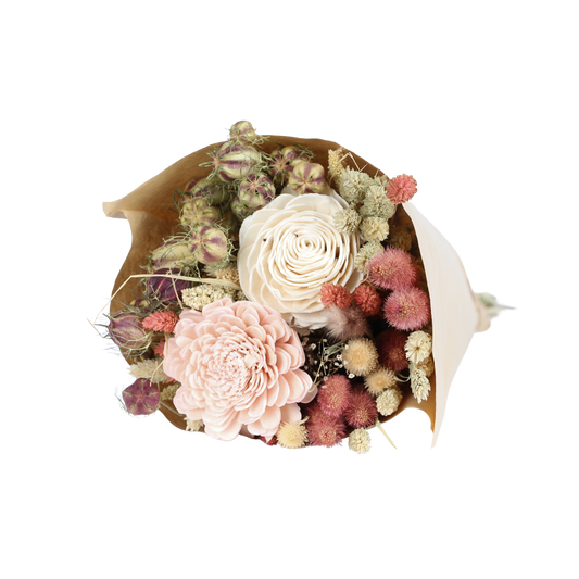 whimsy rose - medium round